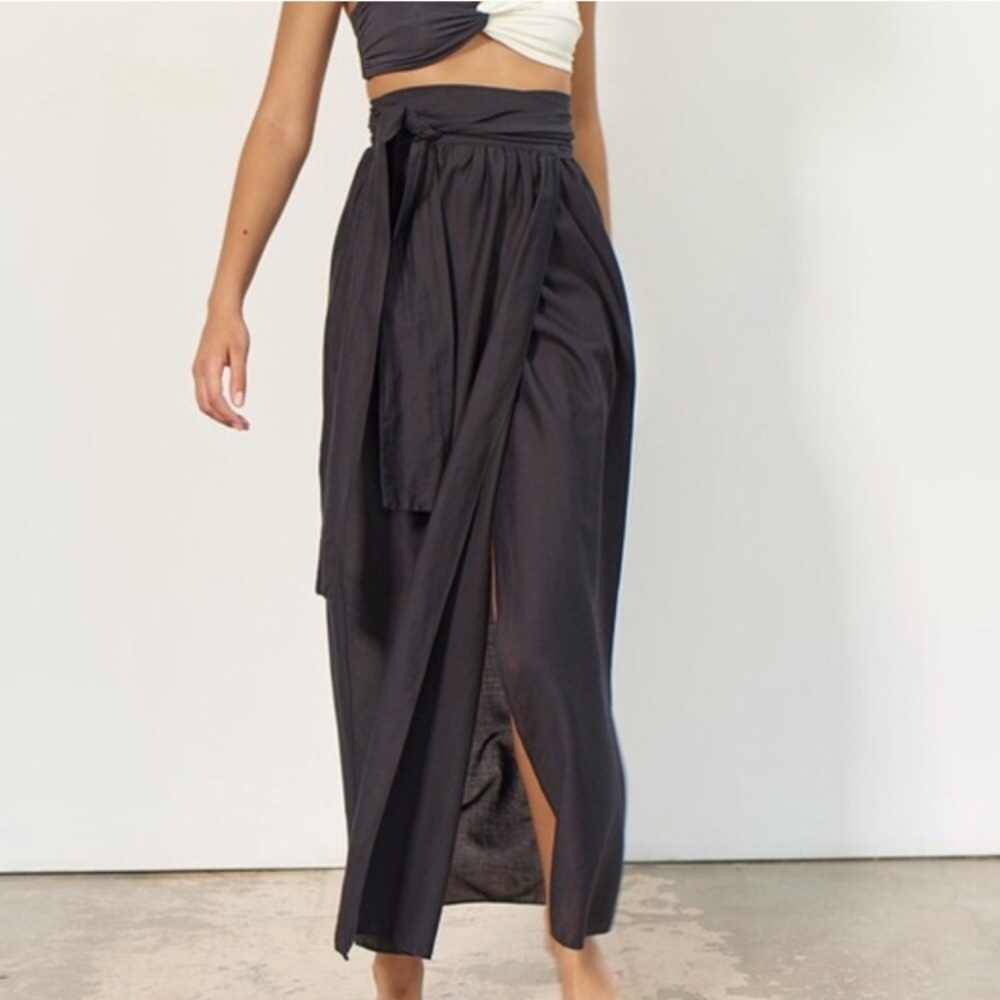 Mara Hoffman Cora wrap skirt - medium